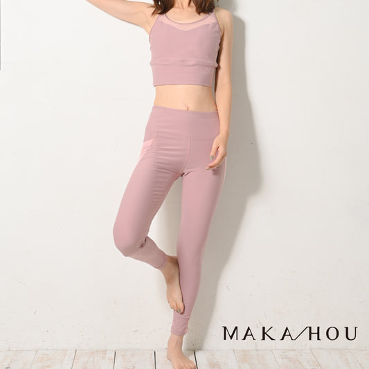 [25S/S New colors added] Amphibious swim &amp; yoga leggings MAKA-HOU / Sports Leggings Product number: 71W20