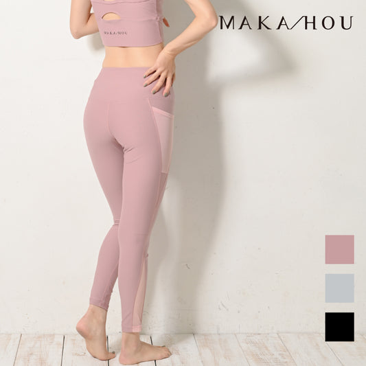 【25S/S 新色追加】水陸両用 スイム＆ヨガレギンス MAKA-HOU / Sports Leggings　品番：71W20