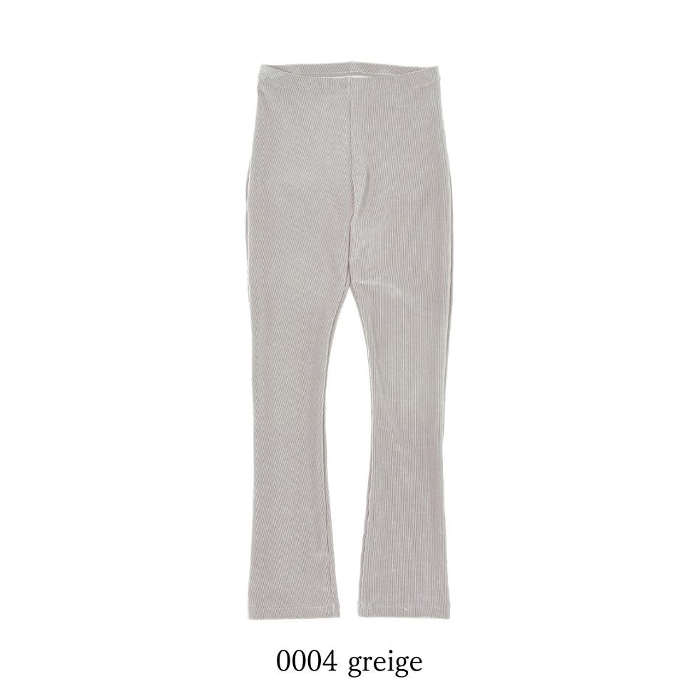 リブフレアレギンス  / Rib Hem flare Leggings 　#日差し対策も、スタイルアップも。