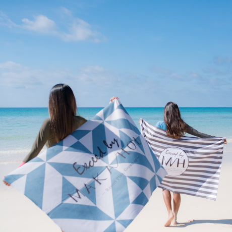 ビーチタオル Beach towel　※マイクロファイバー（優れた吸水速乾性）