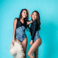 Warm swimsuit (with sleeves) / Can be used as an inner suit / For autumn and winter / Fleece lining