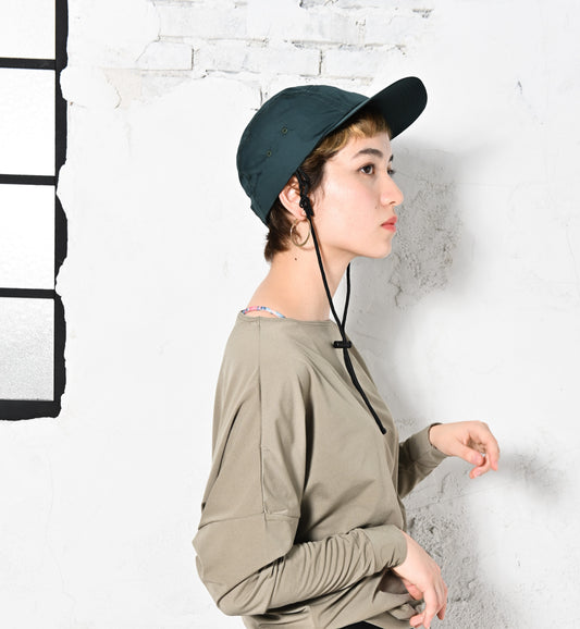 Waterproof cap｜撥水キャップ・UVカット・防水バッグ付き #海でもどこでも、強い日差しや突然の雨でも安心