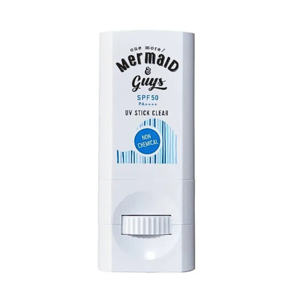 [美人鱼与男人] 防晒棒 / 透明 / 9.8g SPF38 PA++ 防水